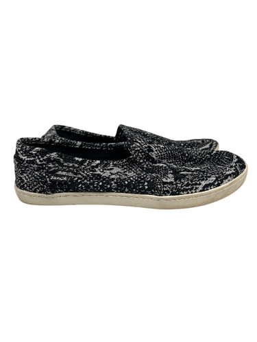 Sanuk women black snake - women's,