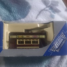 die cast tram model in box