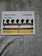 TPGM35 ADVERT 5X8 GRACE JONES : 'HURRICANE'