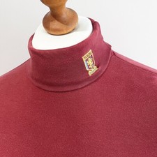 ASTON VILLA 1992/93 Umbro Sweatshirt Polo Neck (XL) Football Vintage 90s RARE