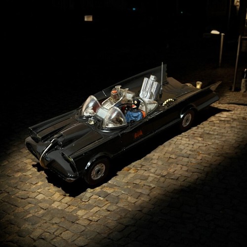 Corgi 267 boxed batmobile - corgi,