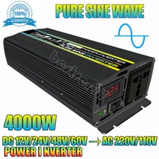 4000W Power Inverter DC 12V