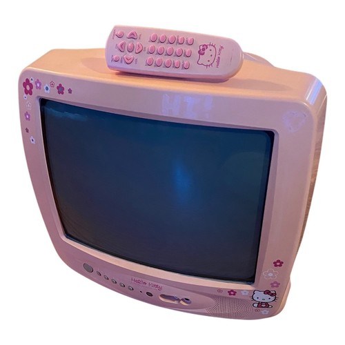 Vtg pink hello kitty - hello, 13"
