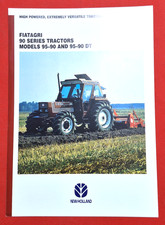 1990-95 FIATAGRI 90 SERIES Tractors Sales Leaflet Brochure - 90-95 90-95 DT Mint