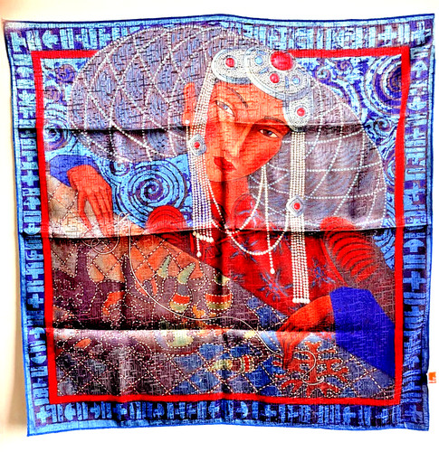 Pure silk lady scarf - pure,
