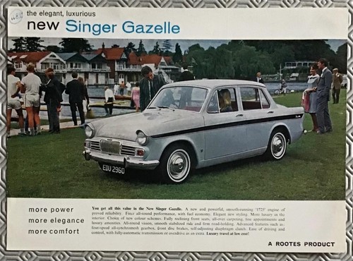 Singer gazelle car sales - gazelle,