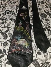 Vintage 1950s Hand Painted