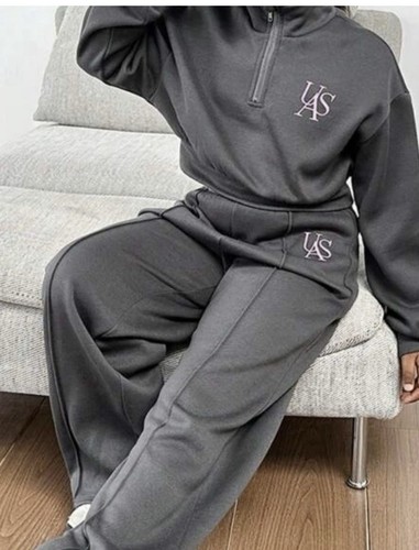 Tracksuit zip crop - tracksuit, up