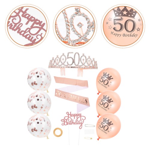 Set birthday party female - party,