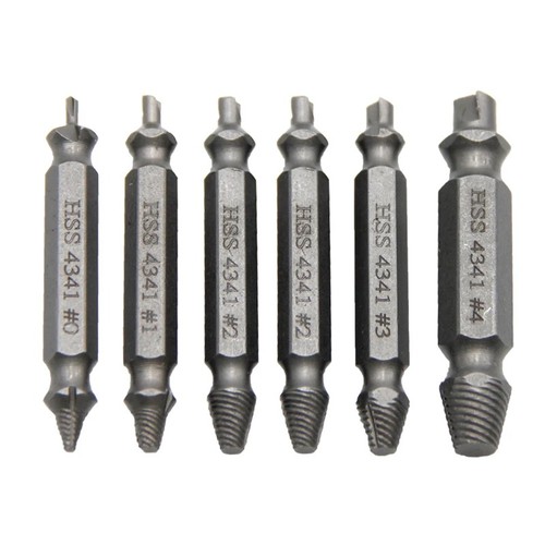 Double head screw - head, extractor
