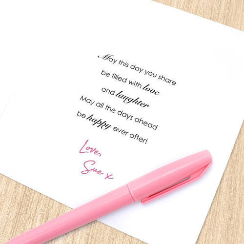 Peelable stickers for card - for,
