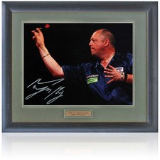 Mervyn King Hand Signed Darts