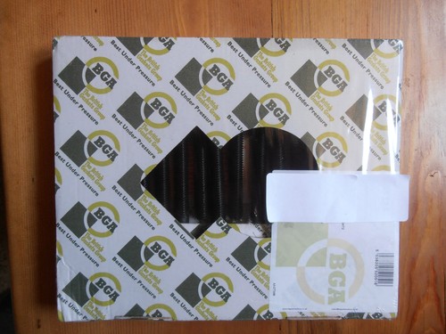 Cylinder head bolts x10 - head,