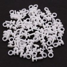 50X Nylon Curtain Track Hooks