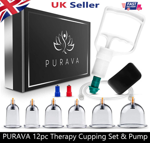 12pcs cupping vacuum massage - 12pcs,