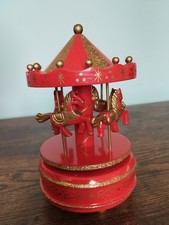 Christmas Wooden Carousel