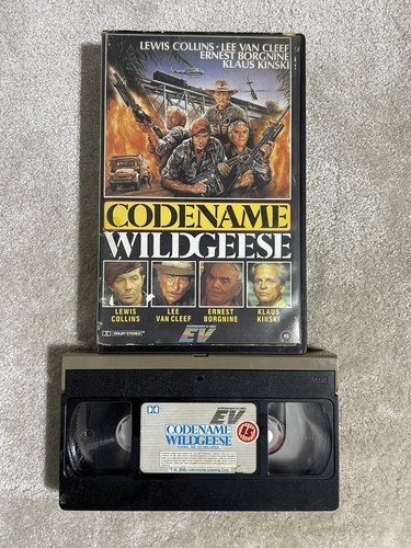Codename wildgeese vhs big - vhs, box