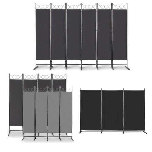 Folding room divider 6 - divider, 3/4/6