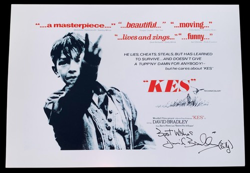 Signed david bradley - signed, kes