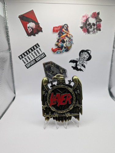 Slayer belt buckle - slayer,