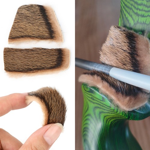 Fur arrow rest - fur, stick