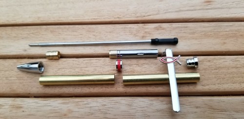 Chrome plated christian - ,