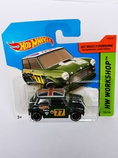 Hot wheels Green Morris Mini