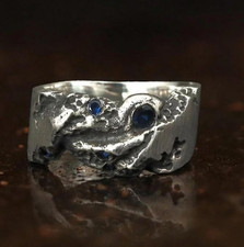 Blue Sapphire Vintage Ring