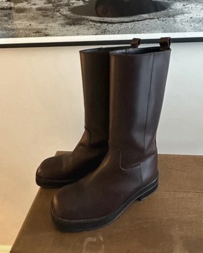 Nicole farhi leather boots - nicole,