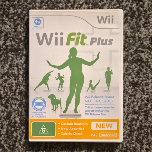 Nintendo wii fit plus - wii,