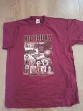 Mens Arsenal tshirt size L