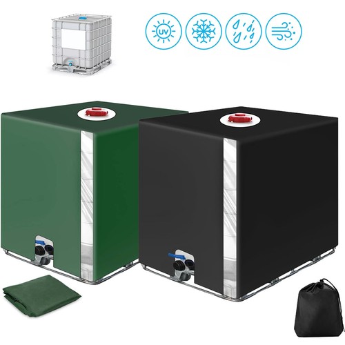 Ibc tote cover snow - ibc,