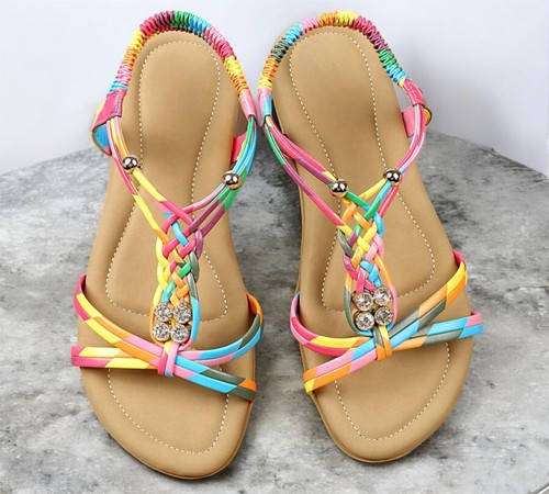 Women flat sandals - flat,