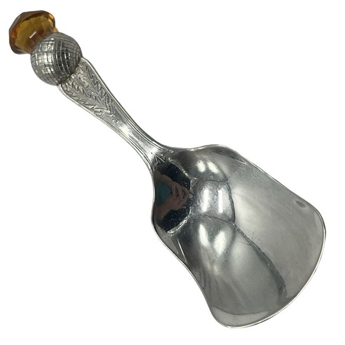 Novelty thistle silver caddy - thistle,