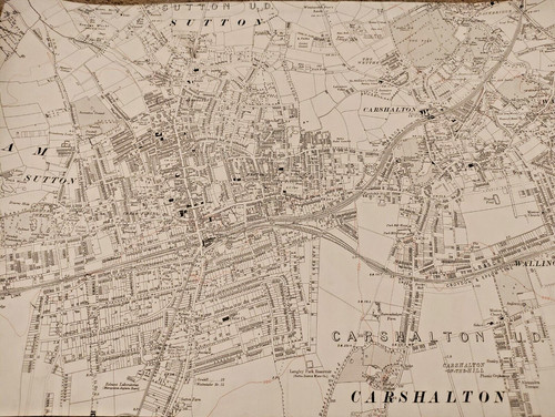 Original 1899 map sheet - original,