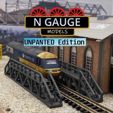 UNPAINTED- N Scale Gauge 1:148 Access Maintenance Platform (Yard Engine Shed)
