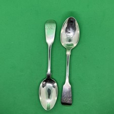 Sterling Silver Exeter Spoons  John Osment 1838