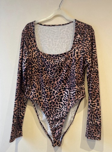 Leopard print bodysuit from - leopard,