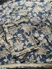 Dorma Bedding - Samira Navy Blue - Superking Quilt Cover & 2 Pillowcases