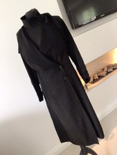 Vintage 1930's Black Coat Art