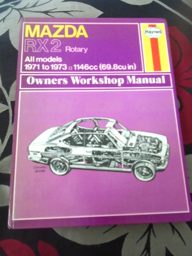 Haynes mazda rx2 - haynes, rotary