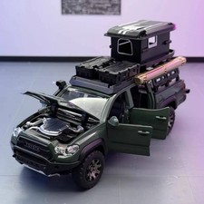 1:32 Toyota Tacoma TRO Travel Version Alloy Diecast Model Pickup Truck Toys Desk