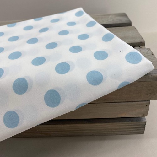 Seafoam spot cotton sateen - spot,