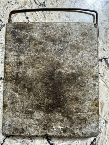 Antique soapstone warming - antique,