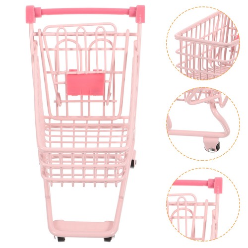 Small pink shopping cart - cart, for