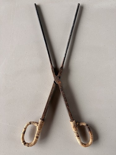 Antique victorian forged iron - forged,