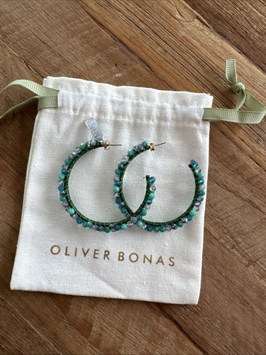 Oliver bonas teal aqua beaded - oliver,
