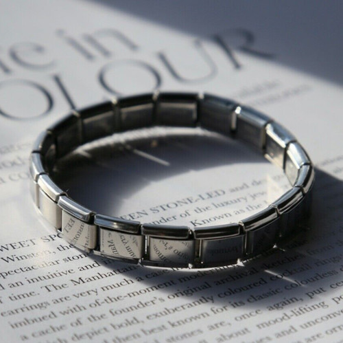 Classic italian charm bracelet - italian,