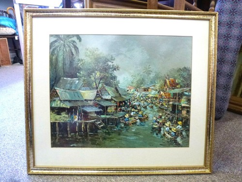 Original vintage oil - vintage,