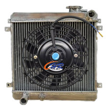 4 Row Aluminum Radiator+Fan